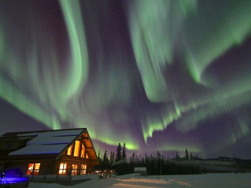 Canada - Yukon - Whitehorse - Northern lights