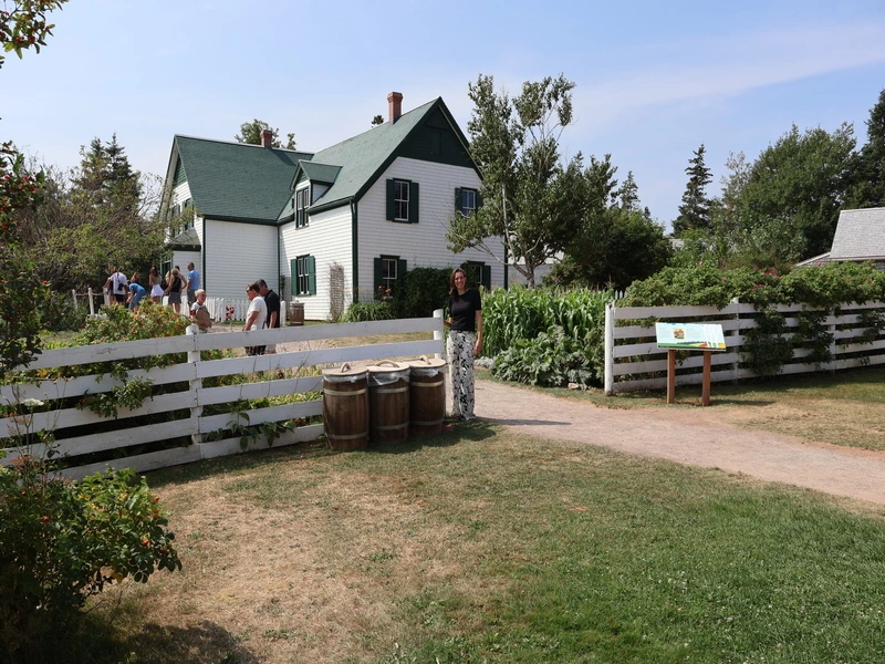 reiziger bij Anne of green gables