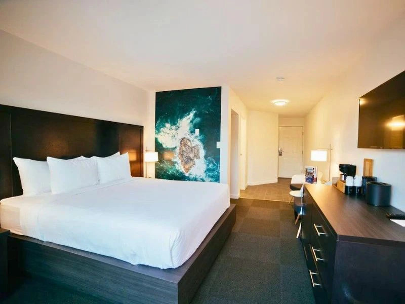 Kamer in Tofino lodge