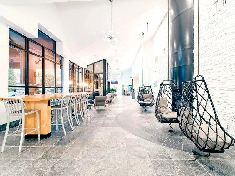 Lobby van hotel in Whistler