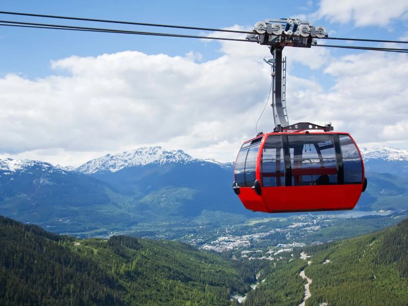Peak 2 peak gondel whistler