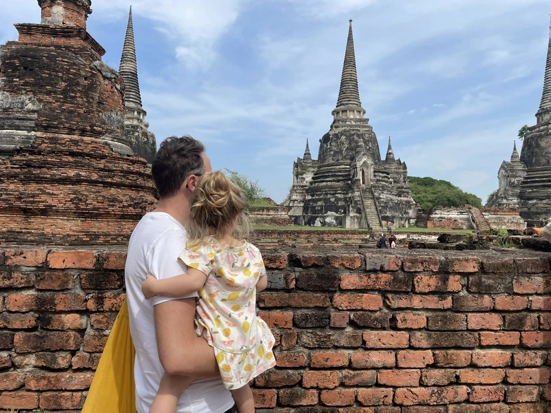 ayutthaya tempels thailand