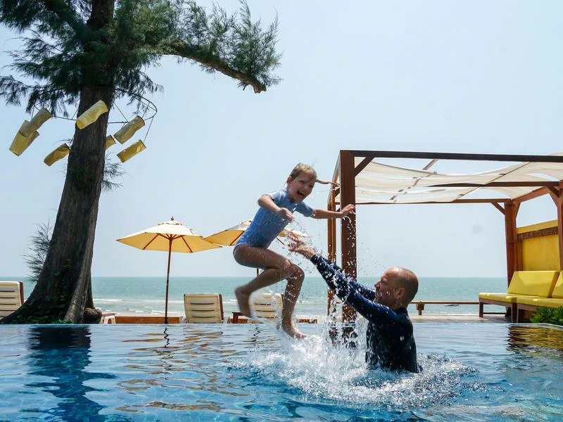 Hua Hin zwembad Thailand