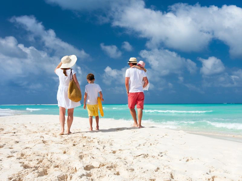 koh samui strand gezin thailand