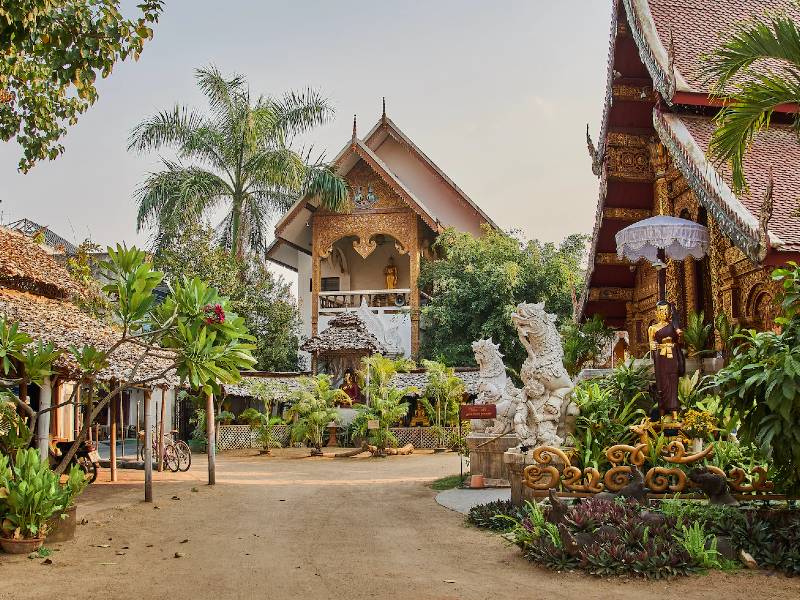 Riksja-Thailand-ChiangMai-Tempel