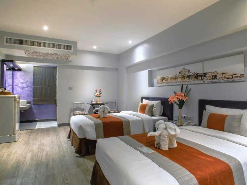 bangkok hotelkamer thailand