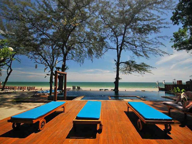 Familiehotel aan het strand in Hua Hin