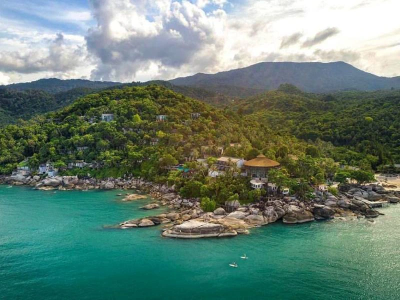 hotel eiland koh phangan strand