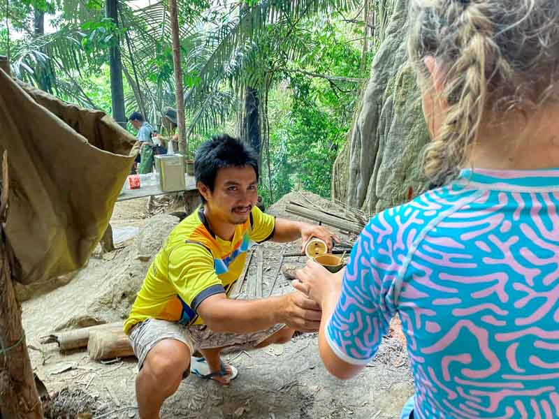 jungle met kinderen Thailand