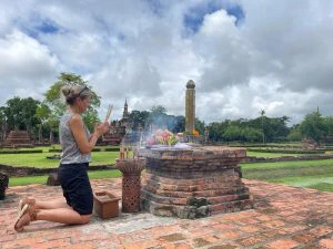 Sukhothai met kinderen