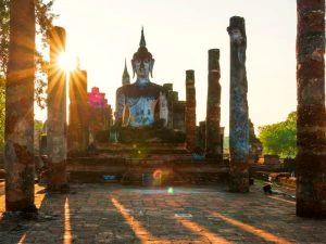 Sukhothai met kinderen