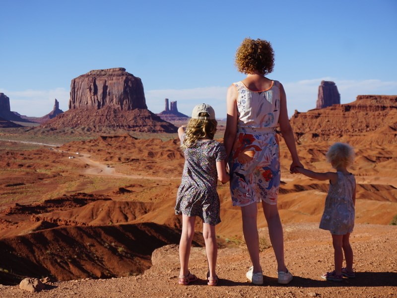 Zadel op, Monument Valley in