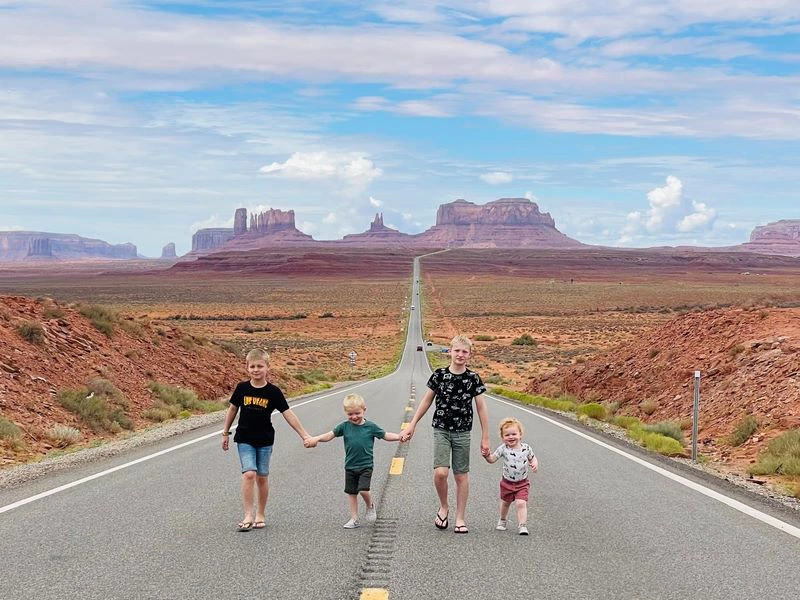 Monument Valley met kinderen