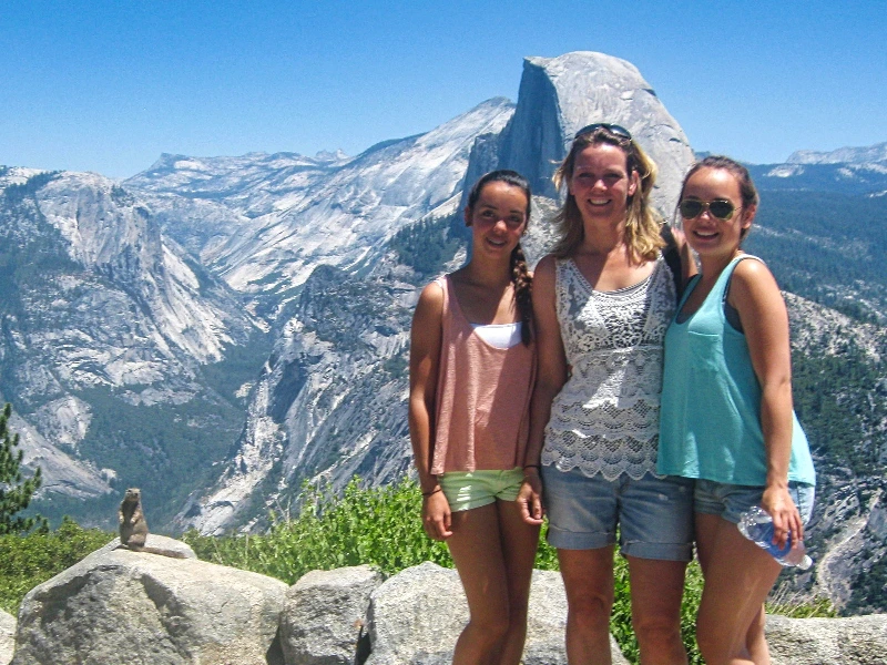 Amerika reis met tieners