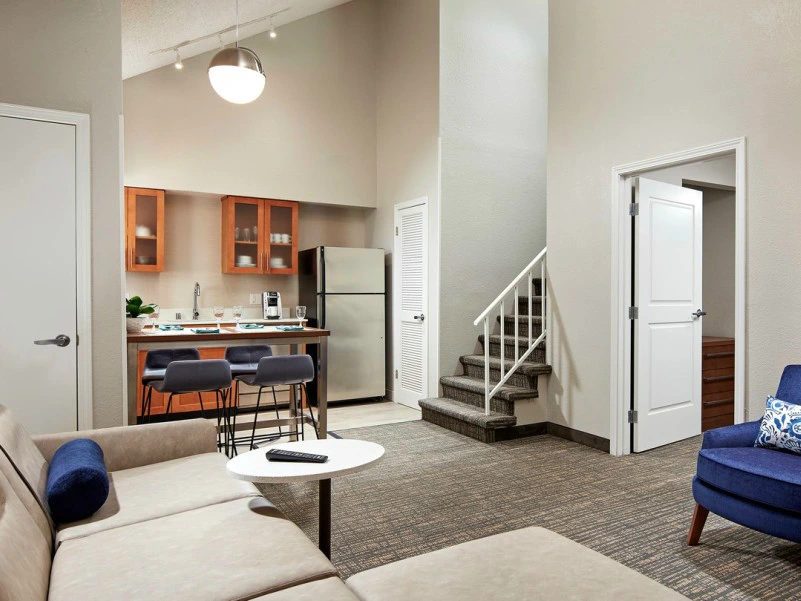 Binnenkant van het appartement in Los Angeles