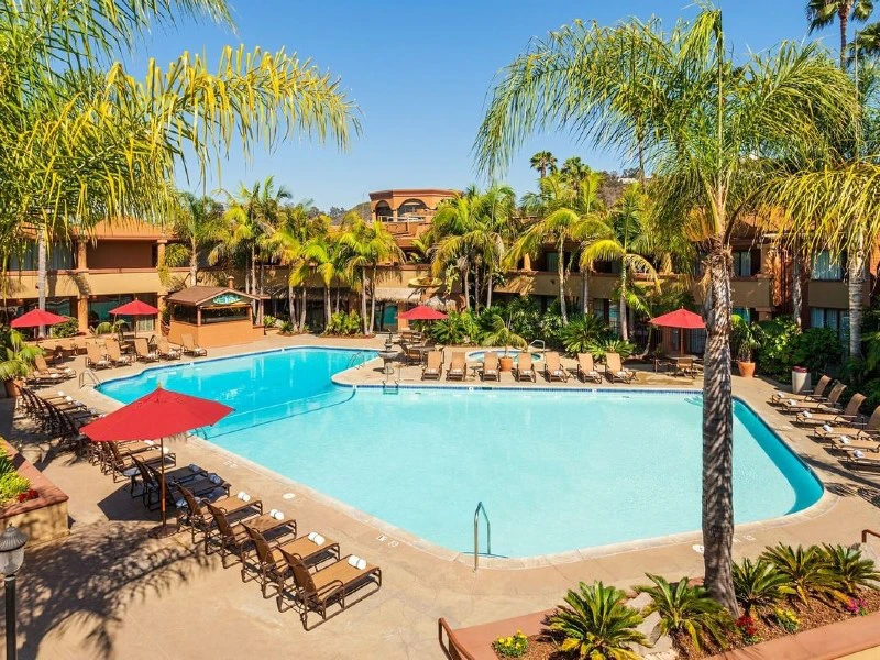 hotel met zwembad in san diego met gezin