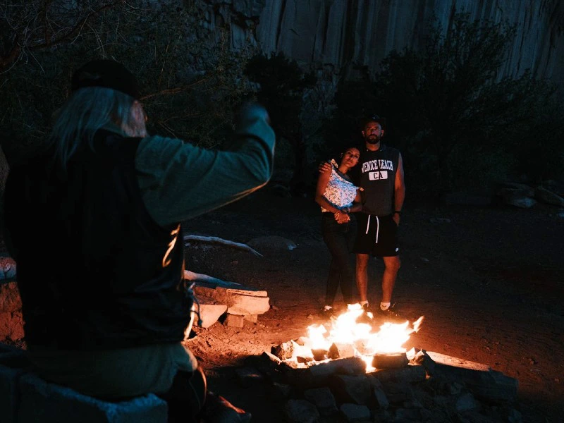 Monument Valley Campfire Stories kamperen