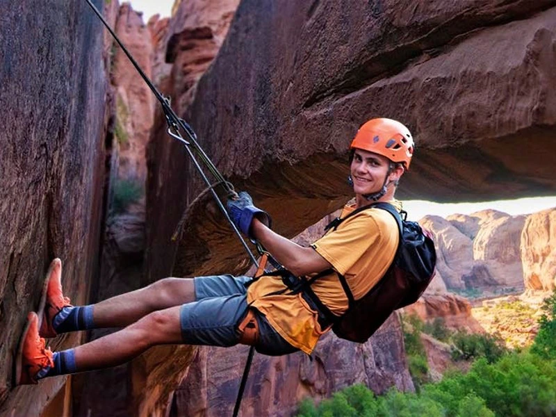 moab abseilen amerika