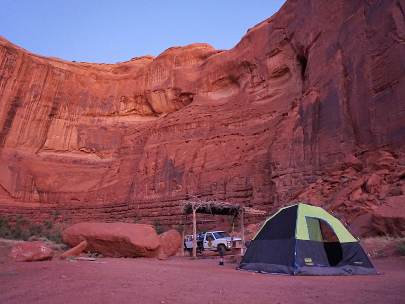 Monument Valley Campfire Stories kamperen