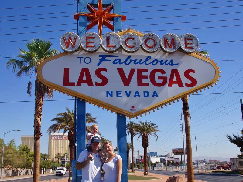 Las Vegas met kinderen Amerika