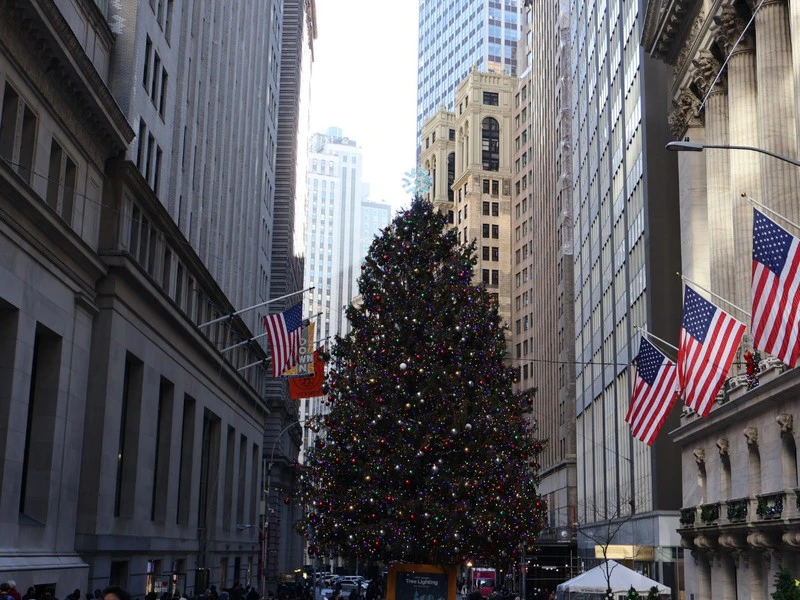 kerstboom new york amerika kerst