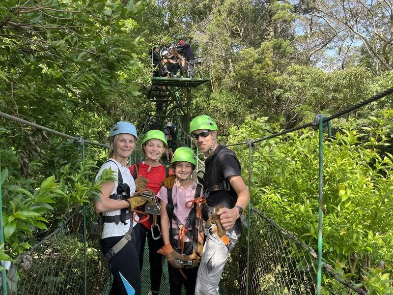 Costa Rica ziplinen Monteverde