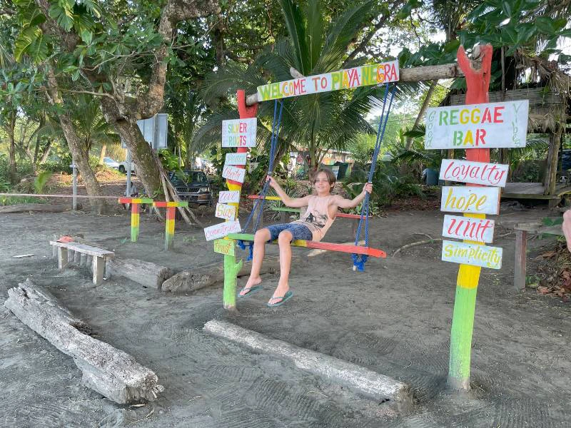 Costa Rica Samara strand kids