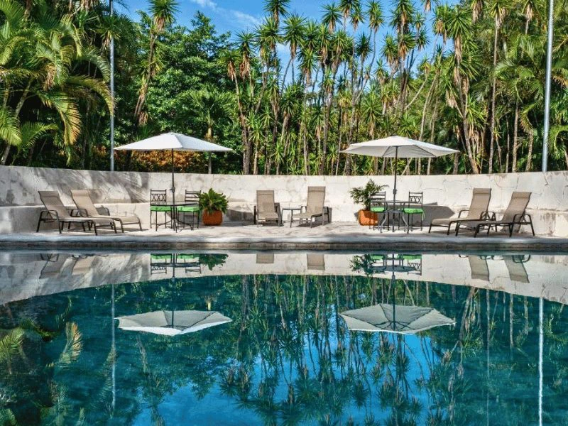 Zwembad bij je accommodatie in de buurt van het Nationaal Park Rincon, Costa Rica