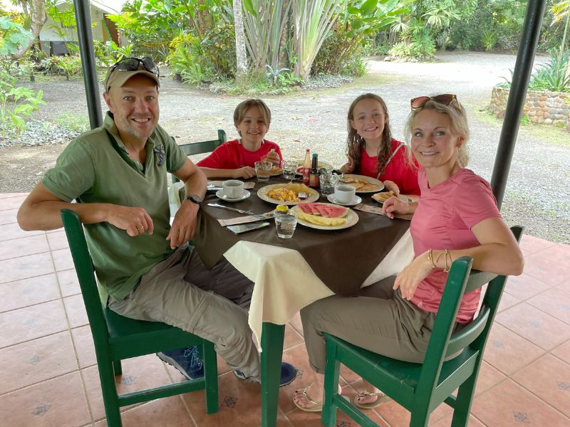Costa Rica - Boca Tapada eten