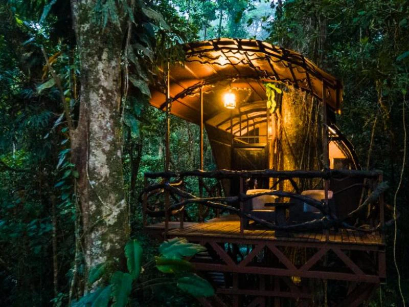 Costa Rica Boca Tapada boomhut