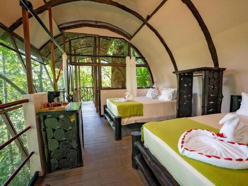 Costa Rica Boca Tapada boomhut