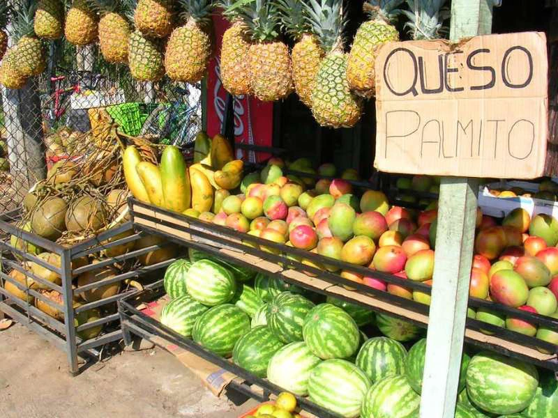 Costa Rica - fruit kiosk