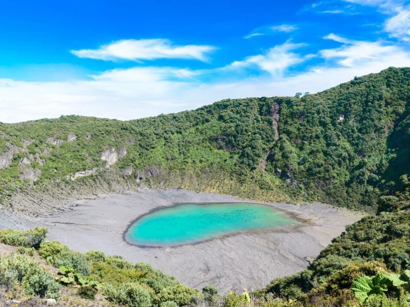 Costa Rica Irazu vulkaan