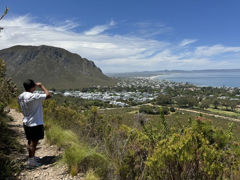 de kust van Hermanus