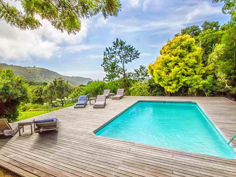 Zwembad bij lodge Zuid-Afrika