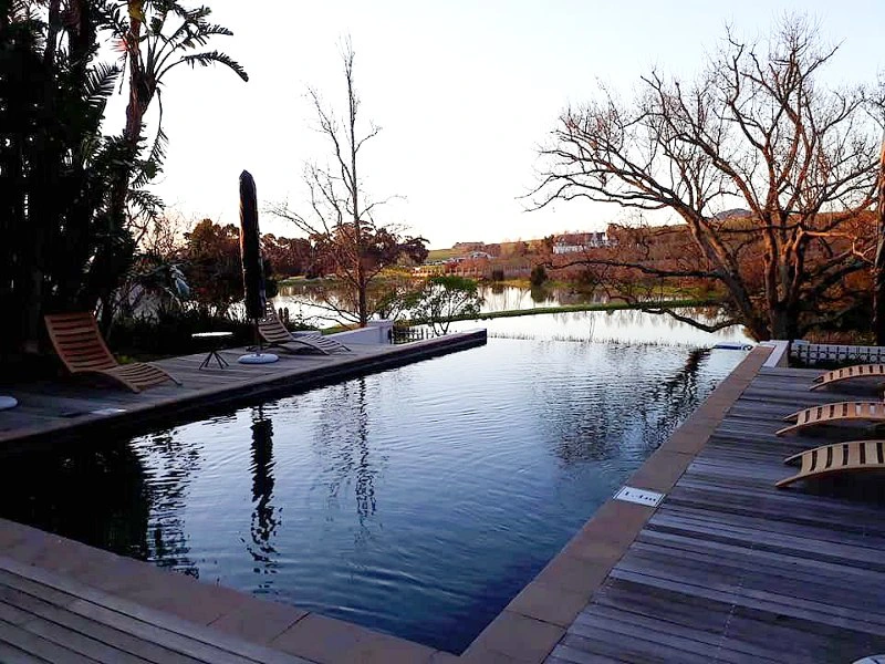 Hotel in de wijnstreek in Zuid-Afrika