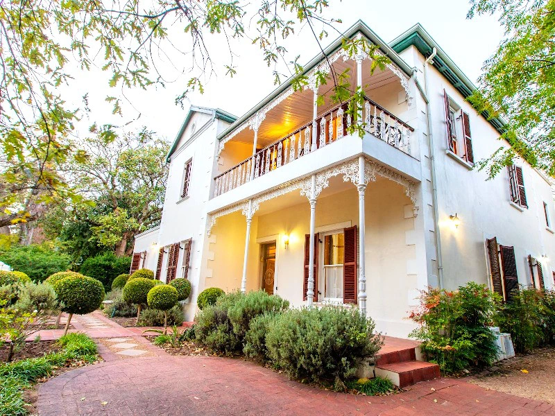 Hotel in de wijnstreek in Zuid-Afrika