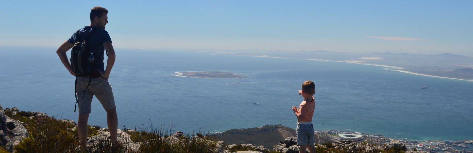 Kaapstad uitzicht Tafelberg Kaapstad uitzicht Tafelberg