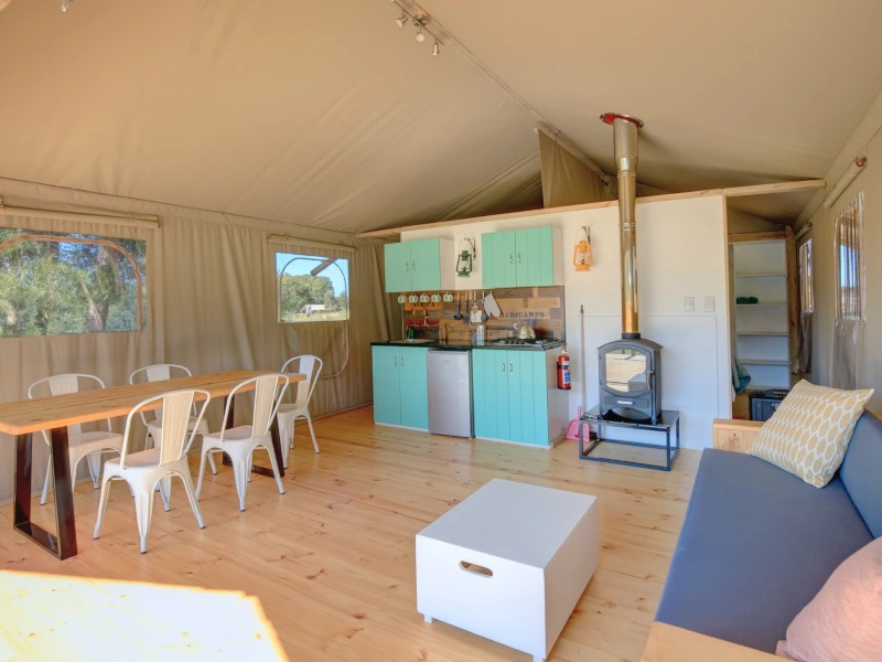 Glampingtent Zuid-Afrika