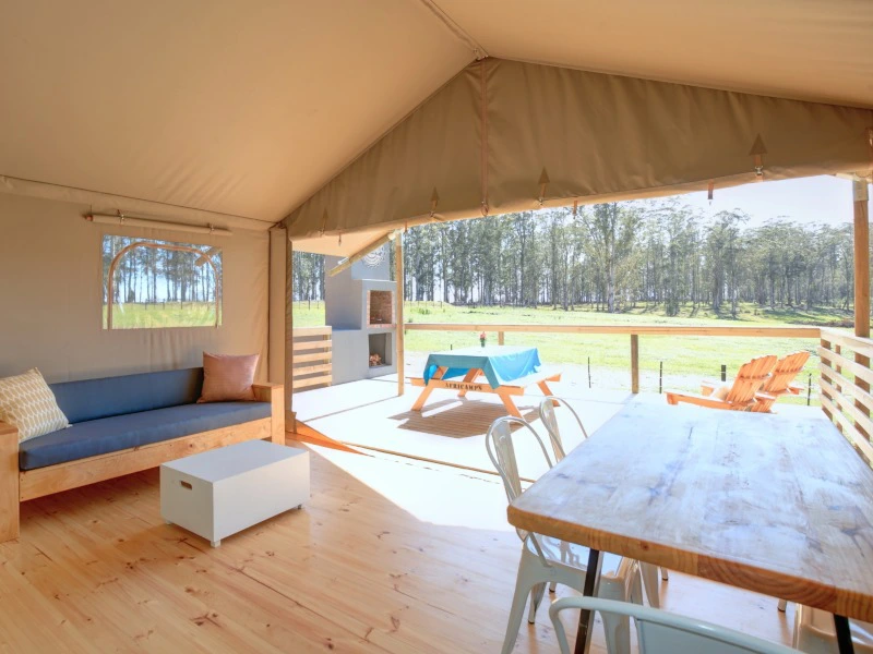 Glampingtent Zuid-Afrika