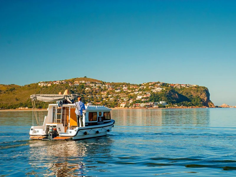 Slaapboot in Knysna Zuid-Afrika