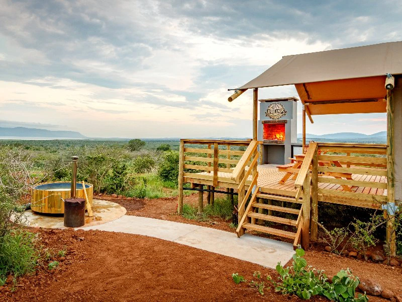 Glampingtent Pongola Zuid-Afrika