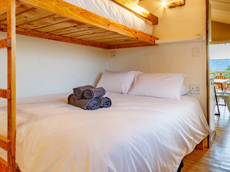 glampingavontuur-pongola-slaapkamer Zuid-Afrika