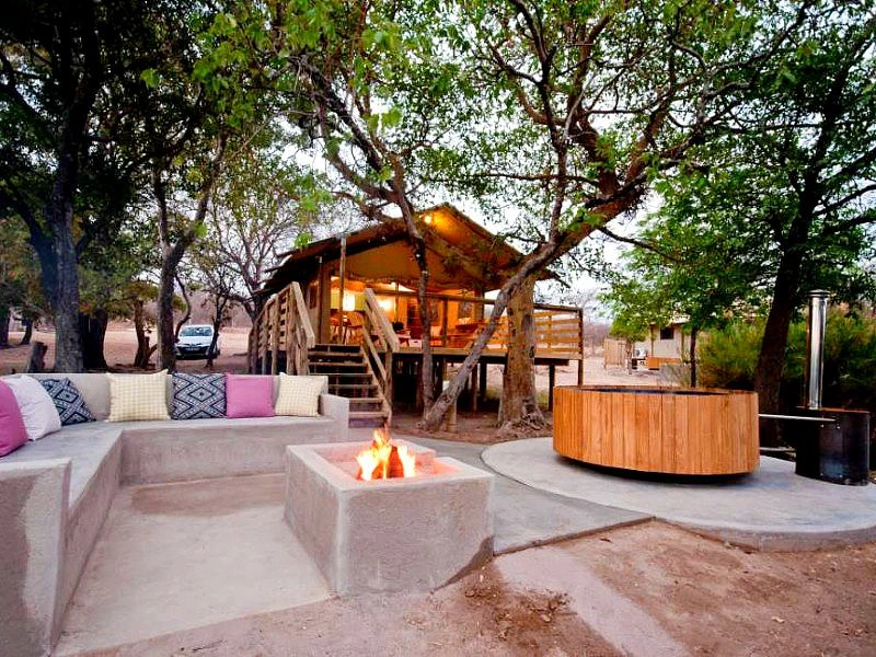 hoedspruit-glamping-tent-met-kinderen in Zuid-Afrika