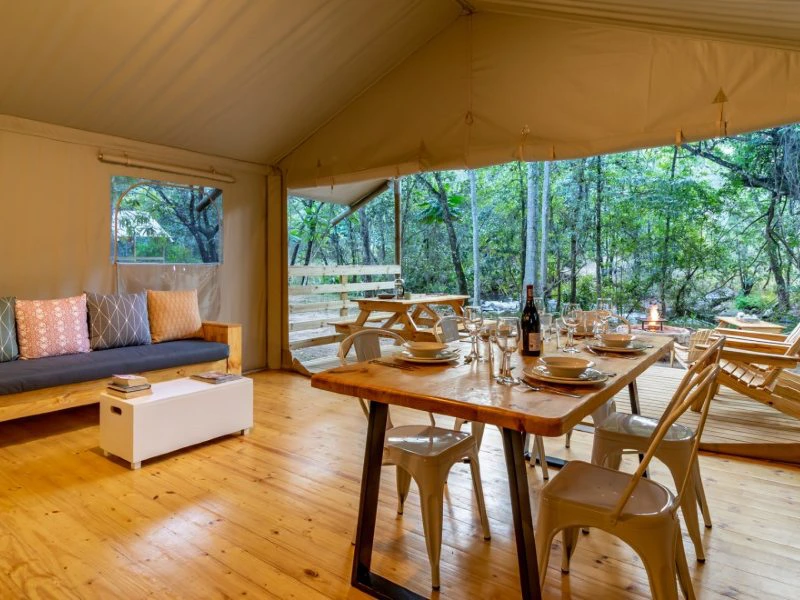 Glamping wilderness Zuid-Afrika