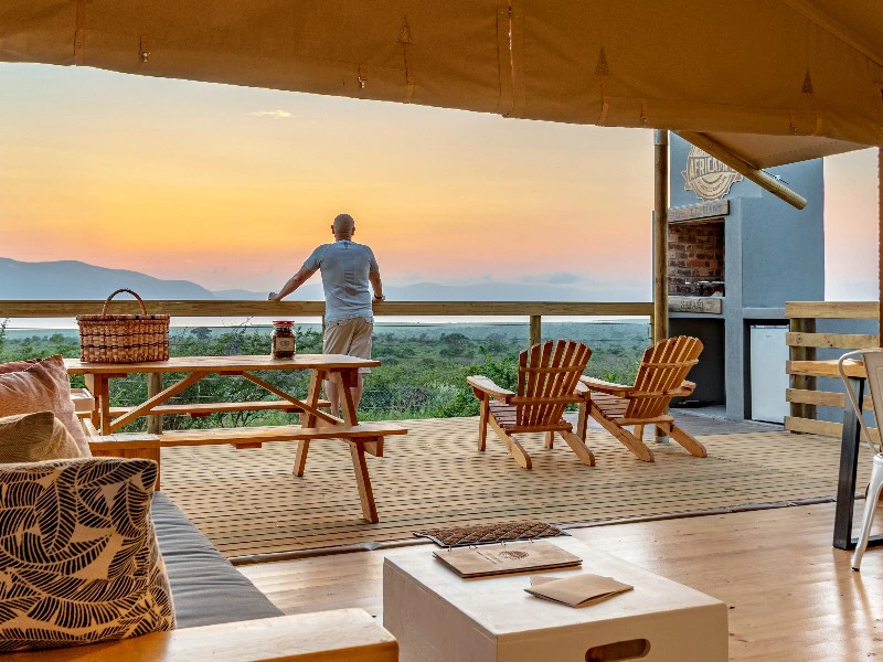 Glampingtent Pongola Zuid-Afrika