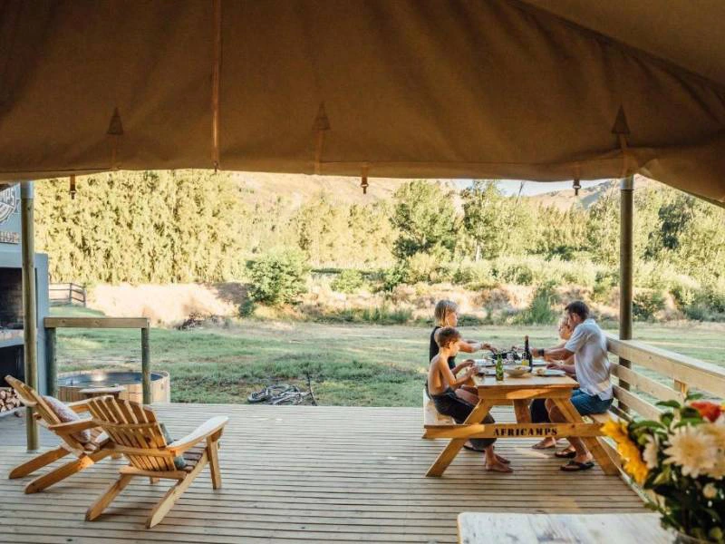Glamping in de wijnstreek van Zuid-Afrika