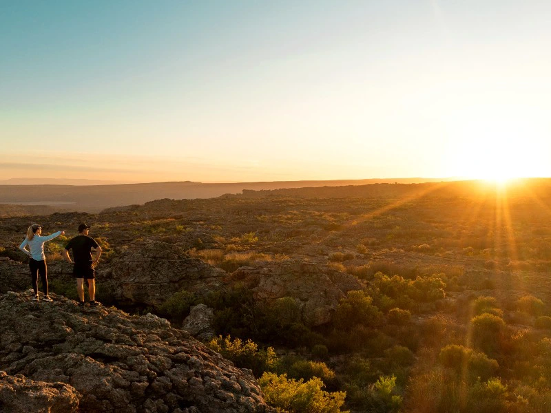 Glampingtent Cederbergen in Zuid-Afrika