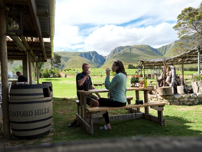 Glampingtent Hermanus in Zuid-Afrika