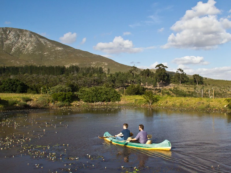 Glampingtent Hermanus in Zuid-Afrika